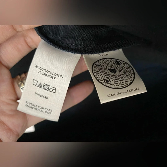 NWT LITA by Ciara Long Sleeve Wide Leg Stretch Cotton Trench Jumpsuit Size Small - Picture 10 of 13